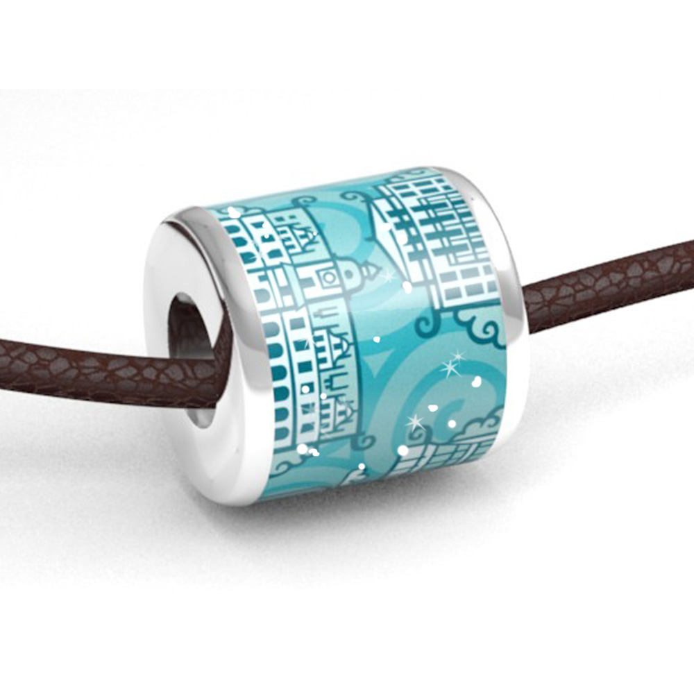 Leipziganhänger türkis