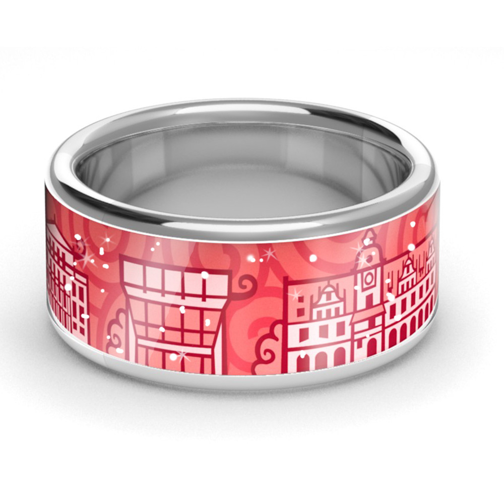 Leipzigring rot-rose