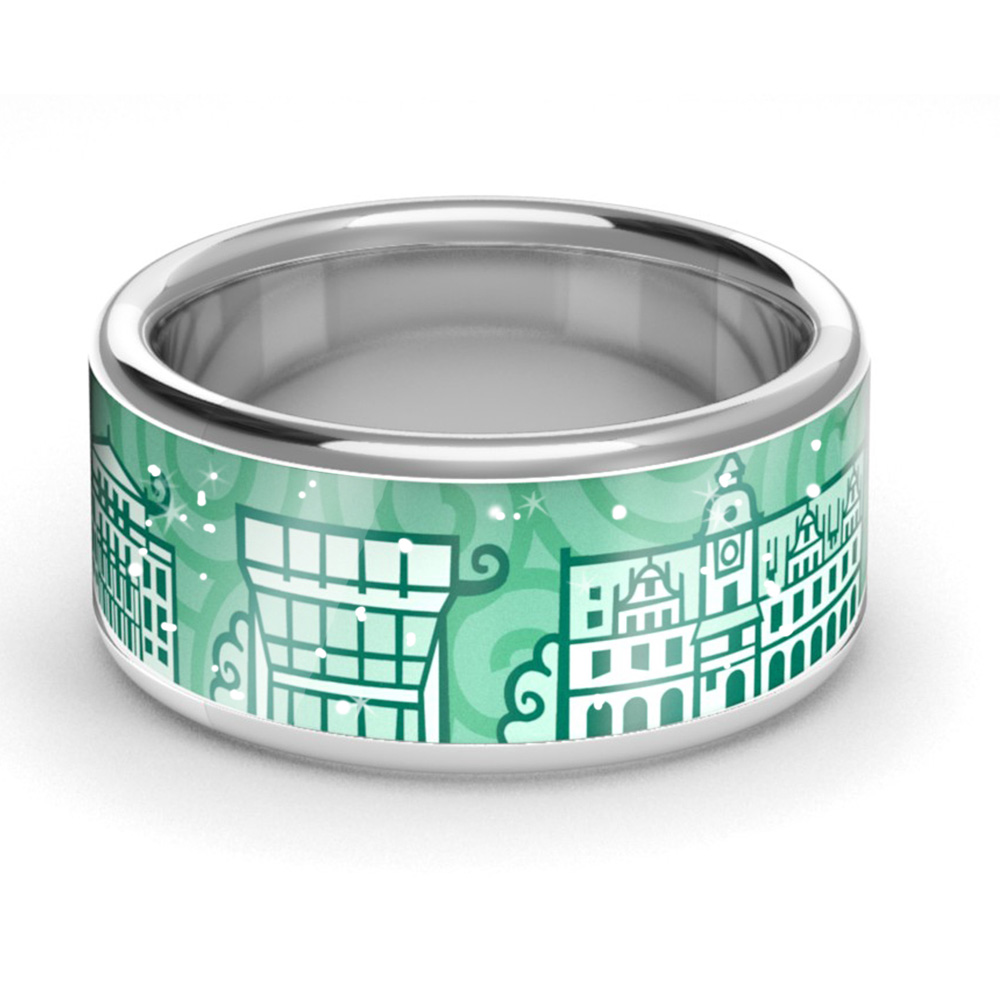 Leipzigring grün-türkis