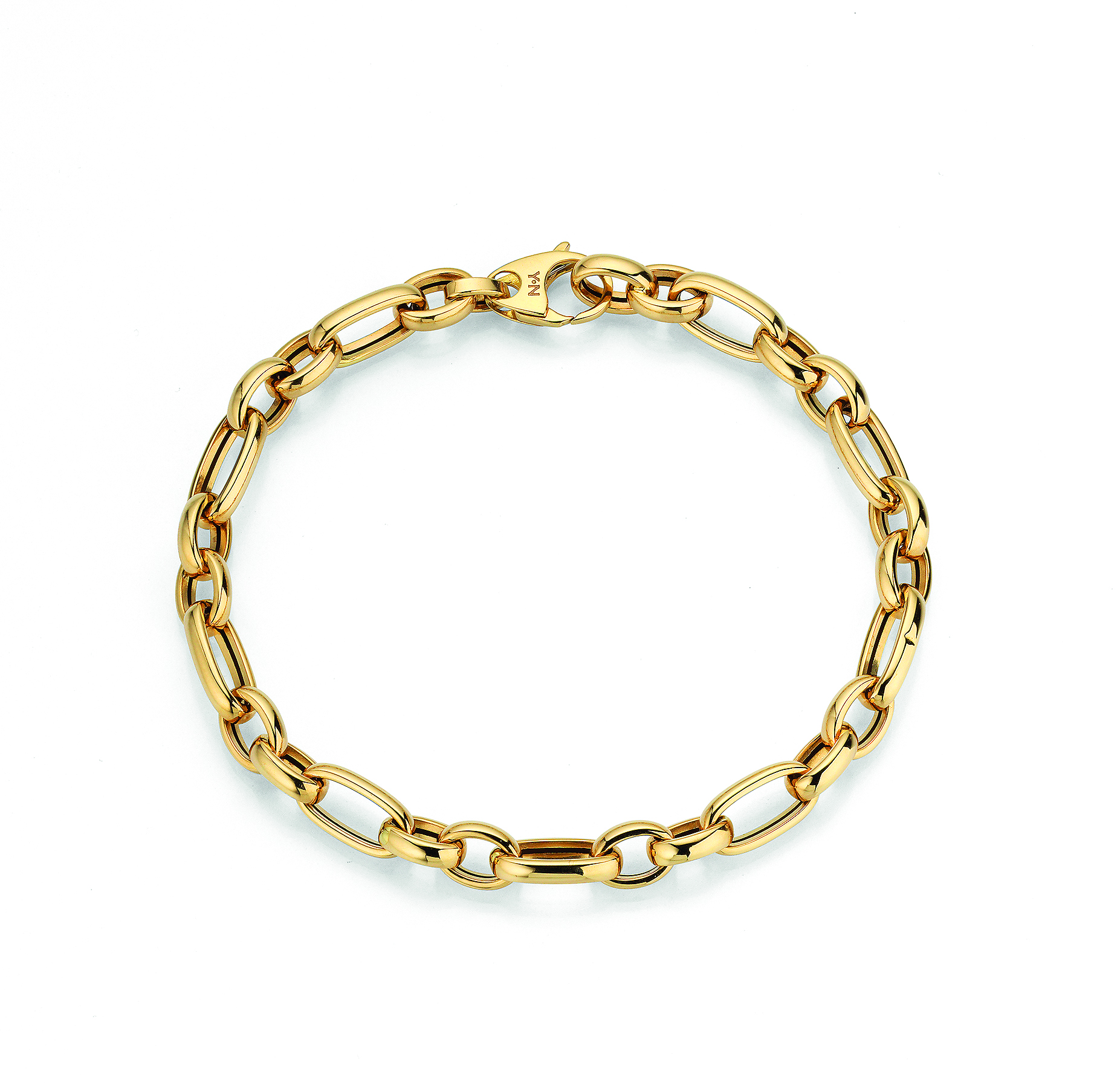 Yana Nesper 3 in 1 Perlenkette mit Akoyaperlen und Gelbgoldgliedern Balthasar – Bild 6